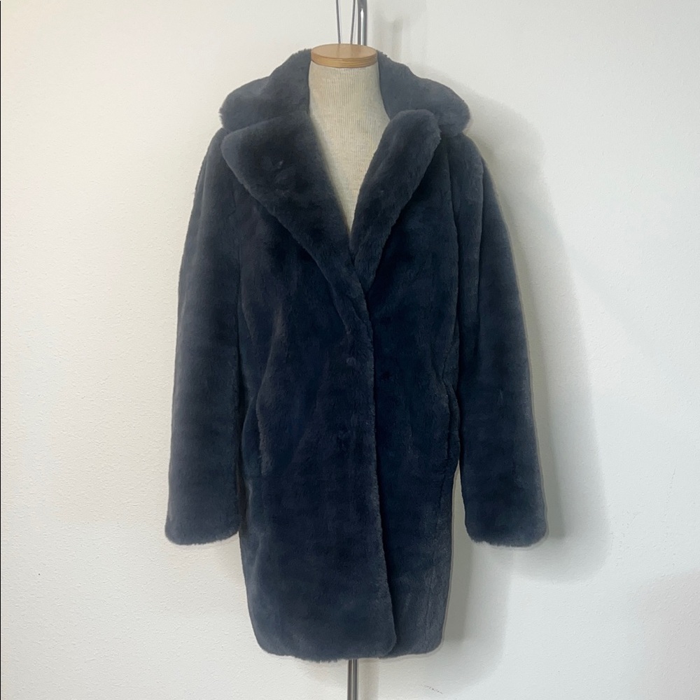 MKT Studio Faux Fur Coat